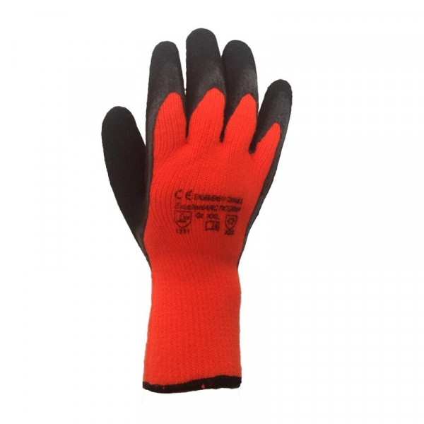 Winter-Schutzhandschuh,orange/schwarz #Varinfo