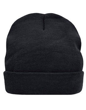 Knitted Cap Thinsulate™ Fb. Black Gr. One Size