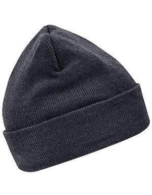 Knitted Cap Thinsulate™ Fb. Dark Grey Melange Gr. One Size