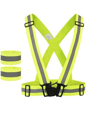 Reflective Body Belt Fb. Signal Yellow Gr. One Size (Adults)